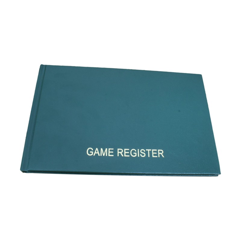 Game Bird Record Book Register Shooting Gamekeeper Gift
