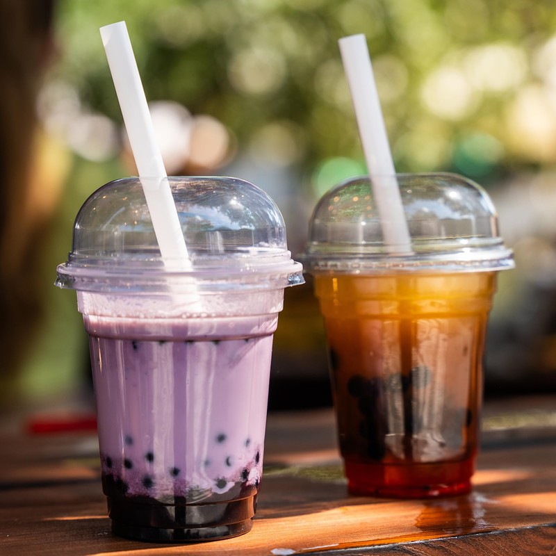 OKTEA Taro Rich Bubble Pearl Milk Tea Kit - Non-Dairy