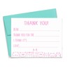 Cat Fill In Thank You Note Cards, Kitty Thank you