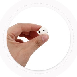 Vaguelly 5pcs Miniature Soccer Balls for Doll House Decor, Cute Mini Football Model, Plastic Soccer Accessories for DIY Play, Imaginative Role-Playing and Scene Building