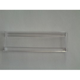 DAD /MSM Standard Name Plate for Letterbox, Transparent, for Installation, Letter Box, Door Sign, Name Plate, Front Door, Name Plate, Letter Box, Letter Box Sign, Front Door Decoration