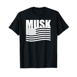 Musk USA Flag 2024 T-Shirt
