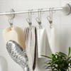 15xStainless Steel Clothes Pegs Hooks Long Tail Clip Hanging Clips