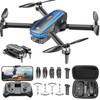 PLEGBLE Drones with Camera for Adults 4K Brushless Motor Drone
