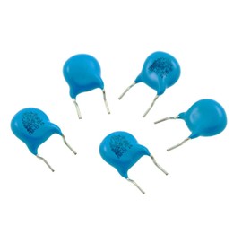 5x Kerko Radial 1nf 400 V AC rm7,5 D10X5 MM, JY10B102KY74 Y2, 1000PF