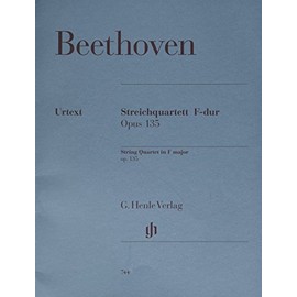 Beethoven String Quartet F Major Op 135 (Multilingual Edition)