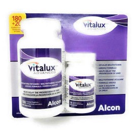 Vitalux Advanced Ocular Multivitamin - 180 + 20 Coated Caplets