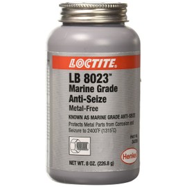 Loctite 299175 Paste Anti-Seize Lubricant, -20 to 2400 Degrees F Temperature Range, 8 oz Can (Pack of 1)