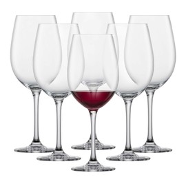 SCHOTT ZWIESEL Classico Bordeaux Red Wine Glass (Set of 6), Bordeaux Glasses for Red Wine, Dishwasher-Safe Tritan Crystal Glasses, Made in Germany (22 Ounce)