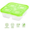 AVLA 10 Pack Bento Snack Boxes, Reusable Meal Prep Containers,
