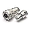 Hydraulic ISO A Quick Release Coupling 1/4" BSP Thread Set