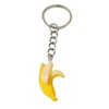 ChungLong0593 Simulated peeled banana resin keychain-Whiter bananas