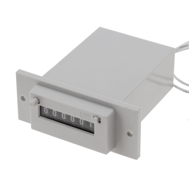 CSK6-YKW 6 Digit Electromagnetic Pulse Counter AC110V / AC220V /
