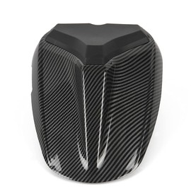 TAZGANTAX Motorcycle Rear Seat Cowl Passenger Pillion Cover for Suzuki GSX-S 750 2017 2018 2019 2020 2021 2022 GSX-S 750Z ABS 2018-2023 Solo Fairing Cushion Pad Tail Set (Carbon Fiber Look)