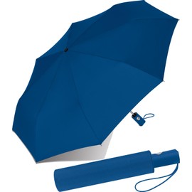 RS Pocket Umbrella with Automatic Open/Close and Matching Handle, royal blue