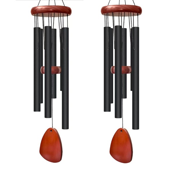 Litu 2 PCS 28" Wind Chimes for Outside. Deep Tone