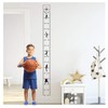 Harmonico Height Meter, Basketball, Wall Sticker, Peel and Stick, Growth,
