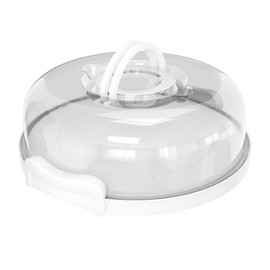 parte superior Shelf Elements - Tarta de queso para tartas de hasta 10 x 4 1/2 pulgadas Soporte de dos caras de moda doble como bandeja de servir de cinco secciones perfecta para llevar de viaje