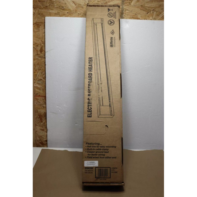 Marley 3' Qmark Marley 2543W Electric Baseboard Heater 750W 240V