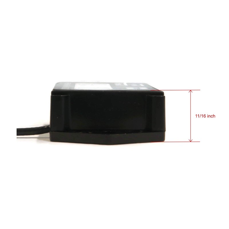 Water Resistant Tiny Tach Digital Hour Meter Tachometer Boat PWC