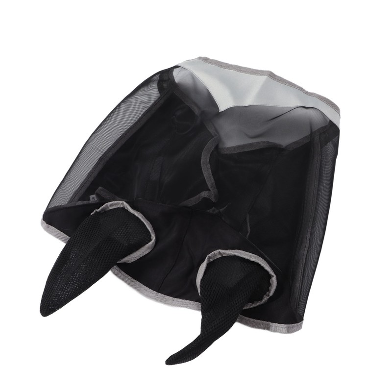 Horse Fly Face Cover Breathable Elastic Polyester Mesh Horse Fly
