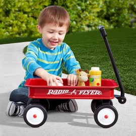 Radio Flyer 16.5 Inch Kids Wagon, Toy Wagon for Kids, Rolling Cart, Carts with Wheels, for Ages 1.5+ Years