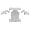 White Tuscan Seam Clip For Tiles - 1/8-1/4 Thick