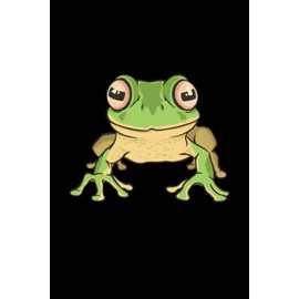 grenouille: Amphibiens de grenouilles |Notebook Din A5 6x9 pouces |Planificateur Diary Writing Book |120 pages |Livre de lubrification en pointillé