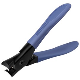 XMYCYuChen One Piece Practical Wide Jaw Nail Cutter Rustproof Wide Opening Fingernail Clippers Ergonomic Handle Steel Toenail Clippers for Nail Trimming