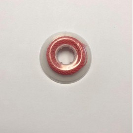 Dental Orthodontic Elastic Power Chain Long Multi Colors 1 Roll (Red #4)