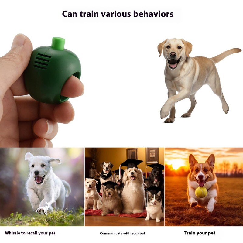 URBEST Fingertip Pet Training Clicker with,Pet Training Clicker for Dog