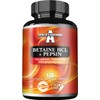 Betain HCl 500 mg + Pepsin - 120 Vegane Kapseln