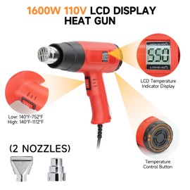 ROADGIVE Window Tint Kit Vinyl Wrap Tool for Car Film Installation, 52PCS Car Wrap Tools with Heat Gun, Window Tint Squeegee, Magnets Holder, Plastic Scraper