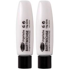 Hungarian Beard Wax, Colourless, Moustache Wax, Star Bremen 13 g, Pack of 2