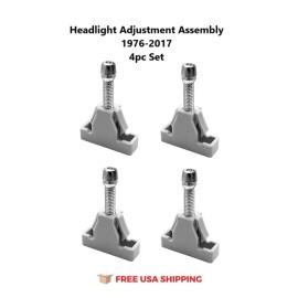 DBG Ventures For 1978-1980 Monza Headlight Adjusting Assemblies #12-28 X 1-3/4" GM 4pc