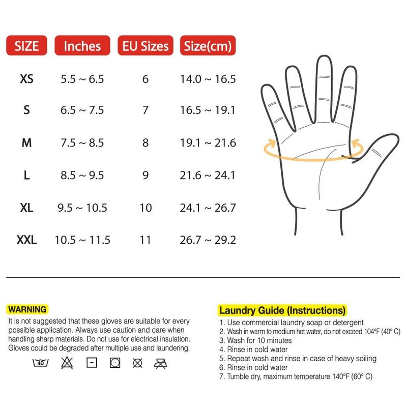 LIO FLEX Touch Working Gloves Screen Breathable Flexible Durable -