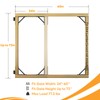 DIYHD Heavy Duty Anti-Sag Gate Kit with Left-Opening Latch for