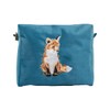 Wrendale Designs by Hannah Dale Kosmetiktasche "Stay Clever" Fuchs bestickt