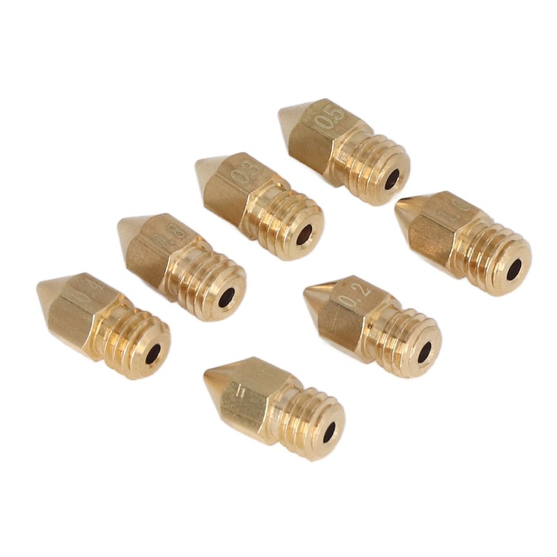 35 Pcs Set 3D Printer Nozzle Cleaning Kit MK8 Brass