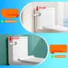Boltigen Toilet Handle Replacement Kit, Front Mount Flush Handle for