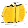 Mini Dual-Sided Knife Sharpener for Kitchen & Outdoor Use –