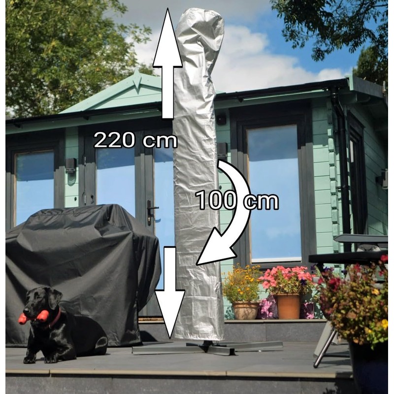 Speedwellstar Parasol Cover Banana Cantilever Hanging Large Off Set Umbrella