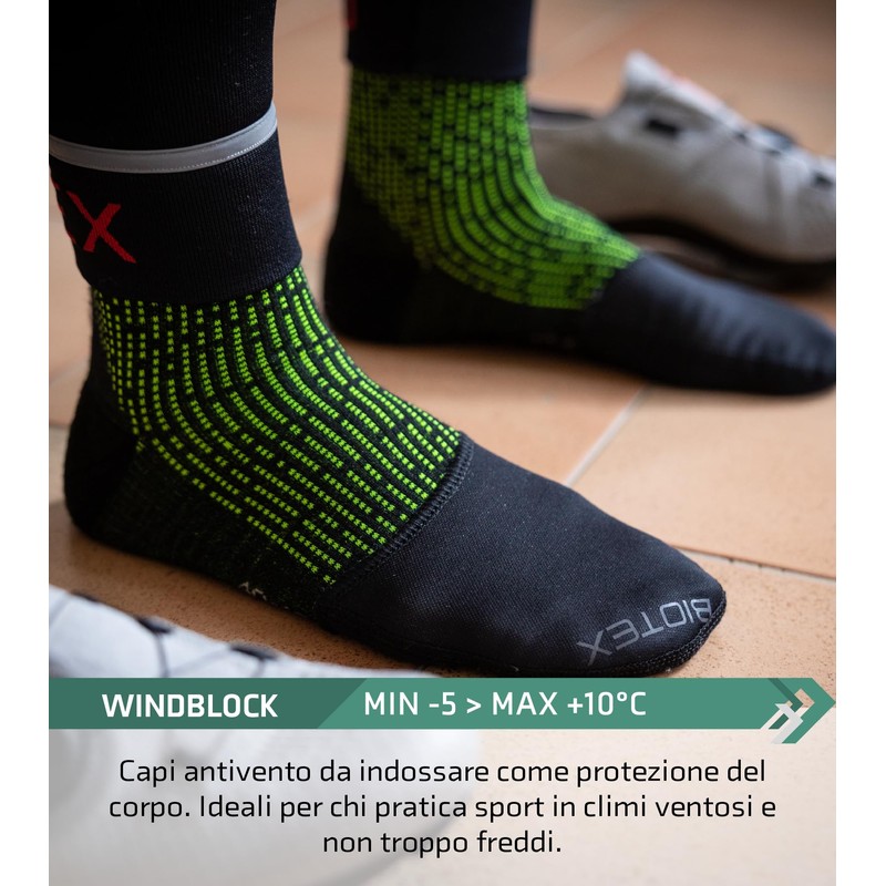 BIOTEX Zehenschutzsocken, wind- und thermisch, Fußschutz, technische Sportunterwäsche, ideal für