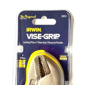 IRWIN 7" LOCKING PLIERS STRAIGHT IRWIN VISE-GRIP CLASSIC 7R 302L3