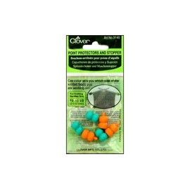 Clover Point Protectors & Stopper-Sizes 0 to 10.5 6/Pkg