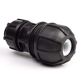 Philmac Metric/Imperial Universal Transition Coupler 21-27mm x 25mm Pol 1043