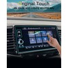 KOOGEN Tempered Glass Screen Protector for Honda Ridgeline 2025 2024,Infotainment