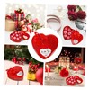 FOMIYES Romantic Mother's Day Heart-shaped Soap Case Realistic Soap Flowers