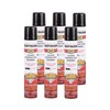 Rust-Oleum 334128-6PK Stops Rust Turbo Spray Paint, 24 oz, Gloss