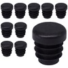 SKIR'CO Pack of 10 Round Pipe Inserts 12 mm Fence